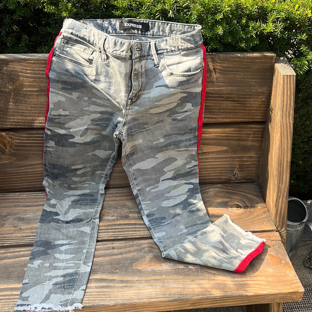 Express ankle legging mid rise size 6